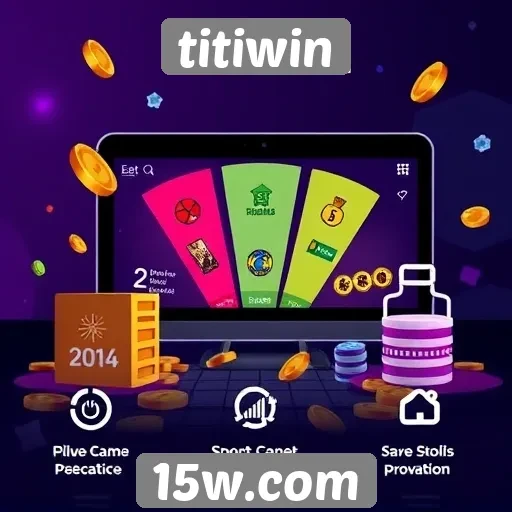 Recursos e funcionalidades do site titiwin